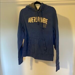 Abercrombie & Fitch Blue Hoodie